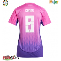Camiseta Alemania Toni Kroos #8 Visitante Equipación para mujer Eurocopa 2024 manga corta